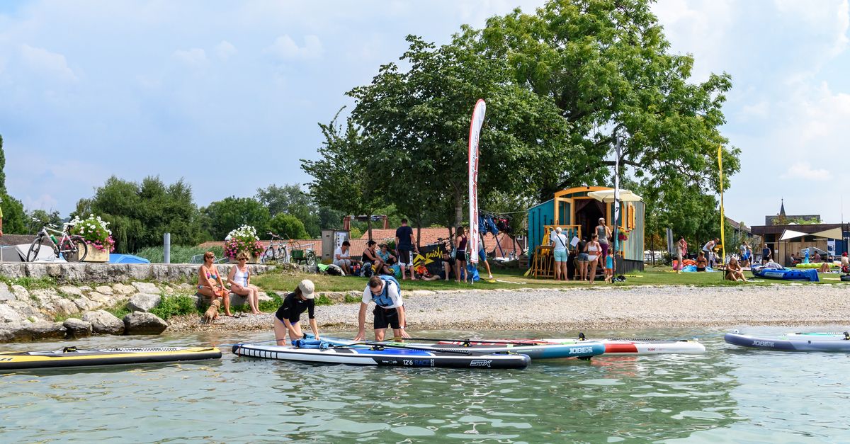 Stand Up Paddling Erlach Swiss Canoe