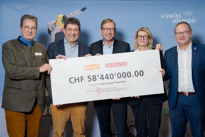 Un fort soutien pour le sport suisse